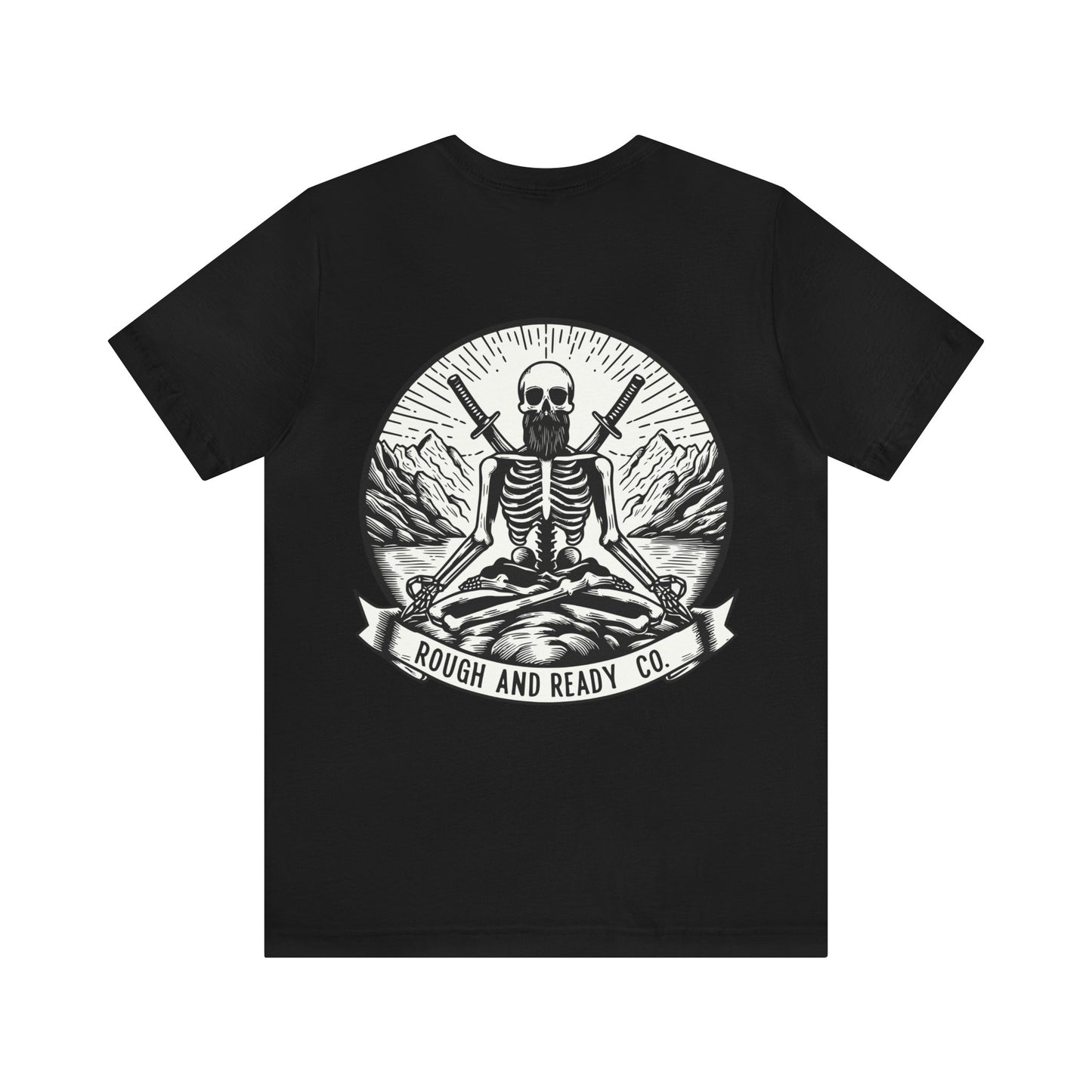 The "Meditating Samurai" - Rough and Ready Co. Short Sleeve Tee