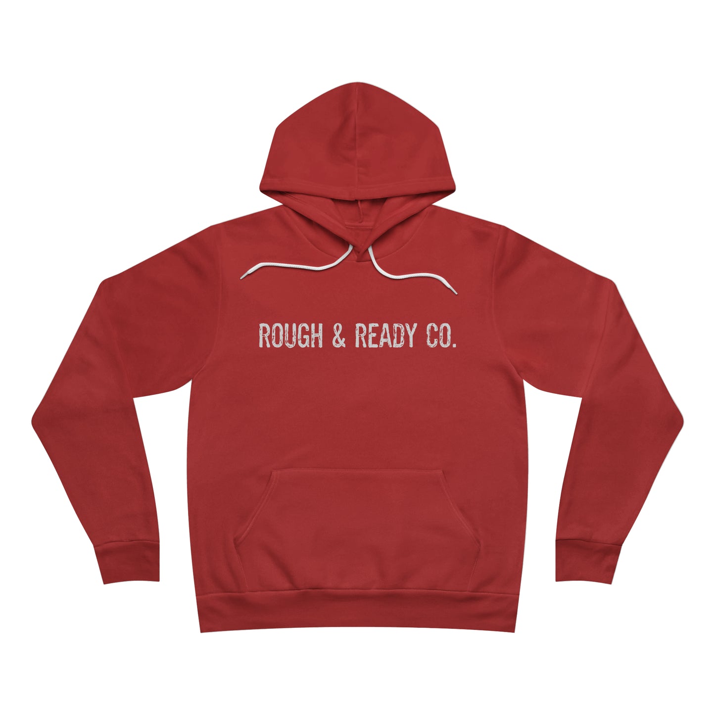 The "Golden Radial" Rough and Ready Co. -Sponge Fleece Pullover Hoodie