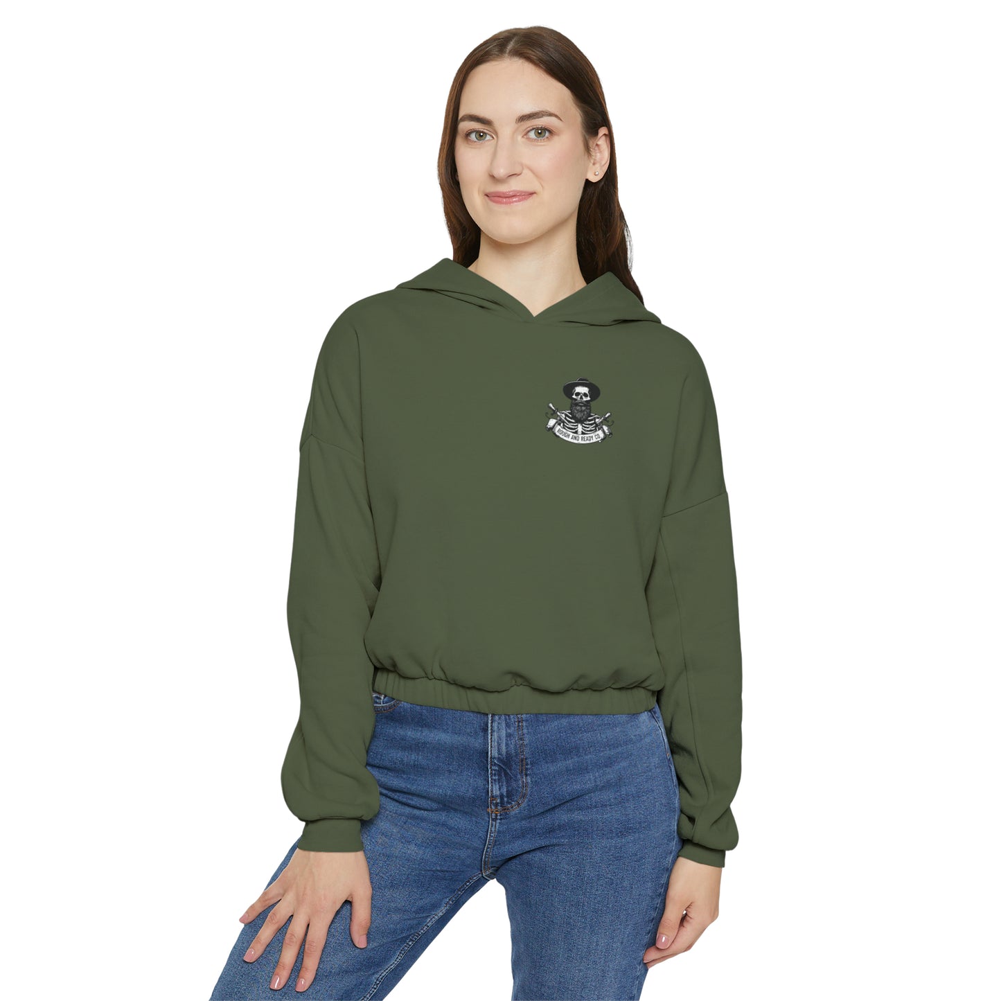 The "Nectary" Rough and Ready Co. Women's Cinched Bottom Hoodie