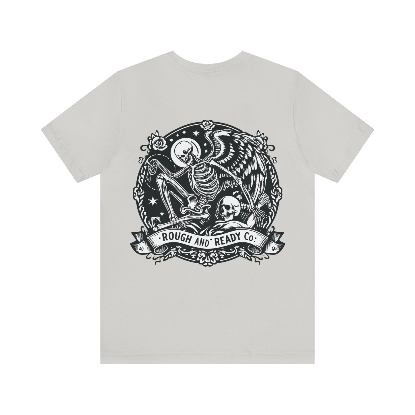 The "Skele-Angel" - Rough and Ready Co. Short Sleeve Tee