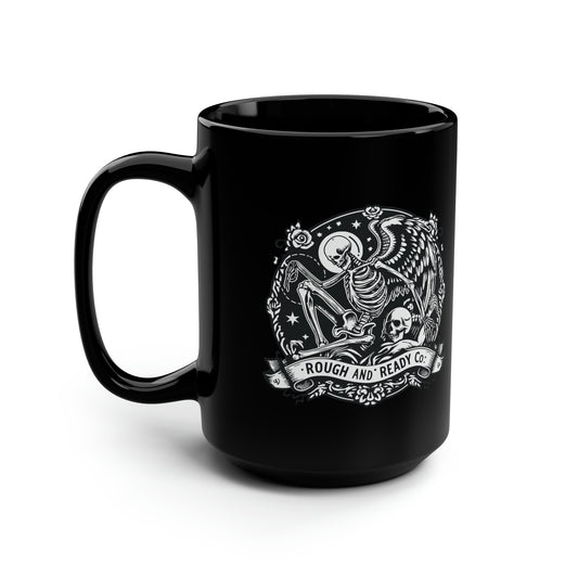 The "Skele-Angel” Rough and Ready Co. 15oz Mug