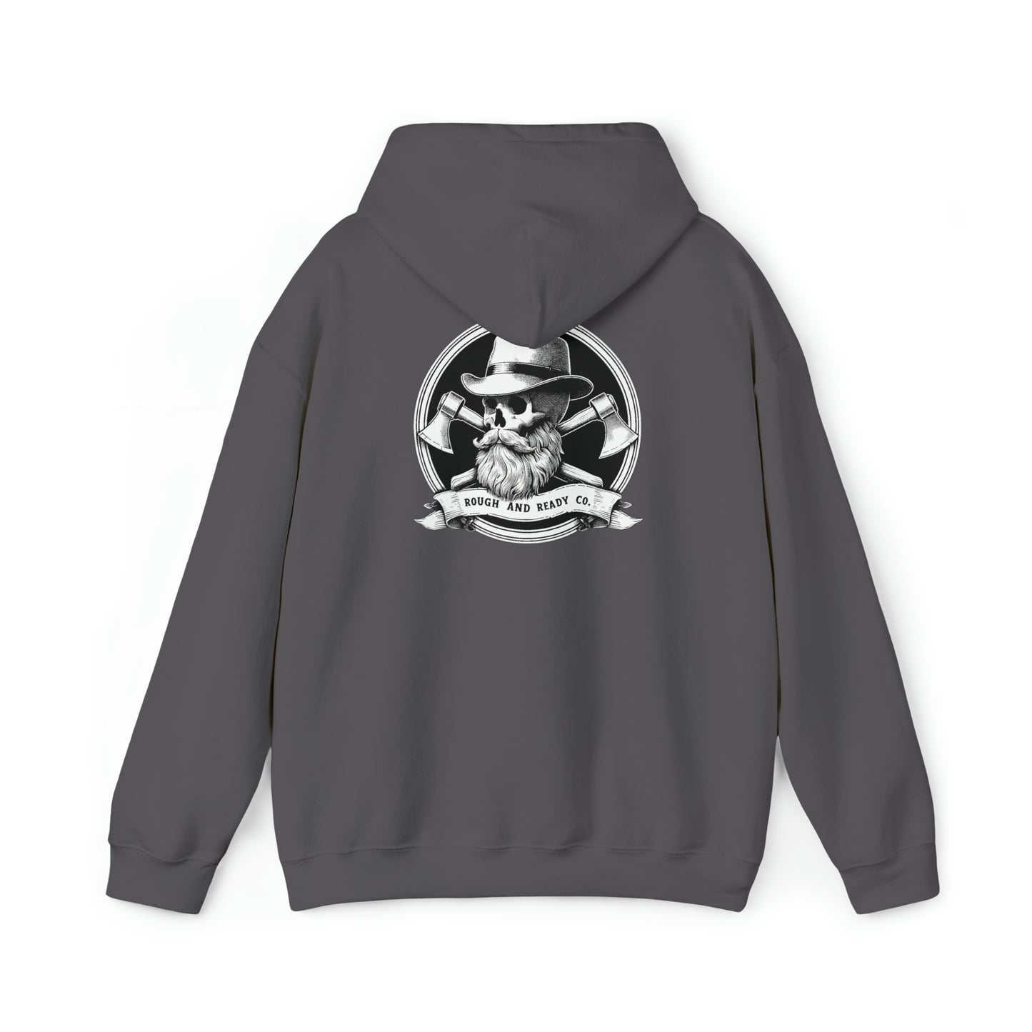 The "Fedora" Rough and Ready Co. Heavy Hooded Sweatshirt