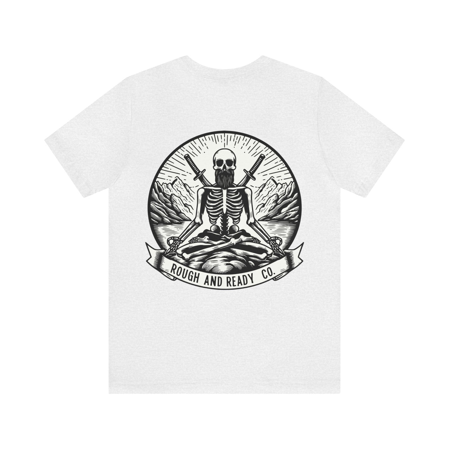 The "Meditating Samurai" - Rough and Ready Co. Short Sleeve Tee