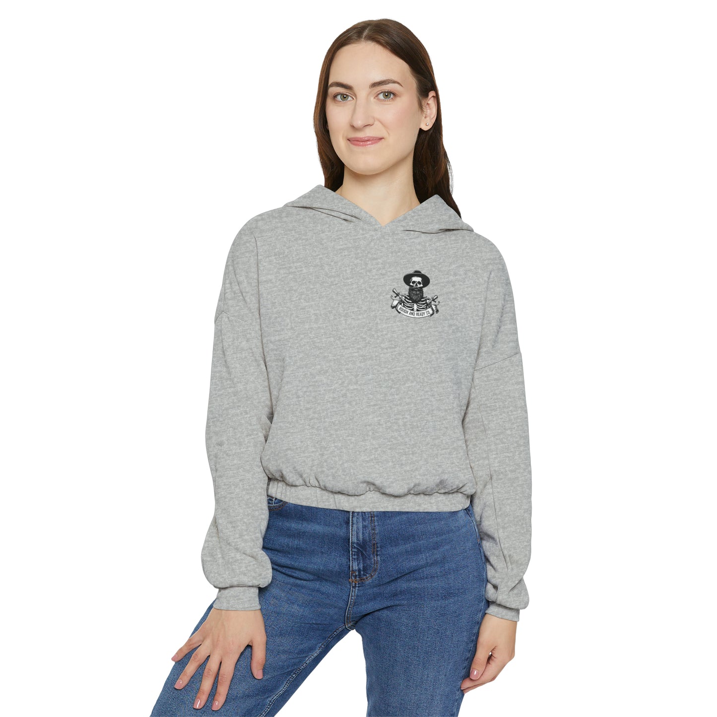 The "Ascension" Rough and Ready Co. Women's Cinched Bottom Hoodie