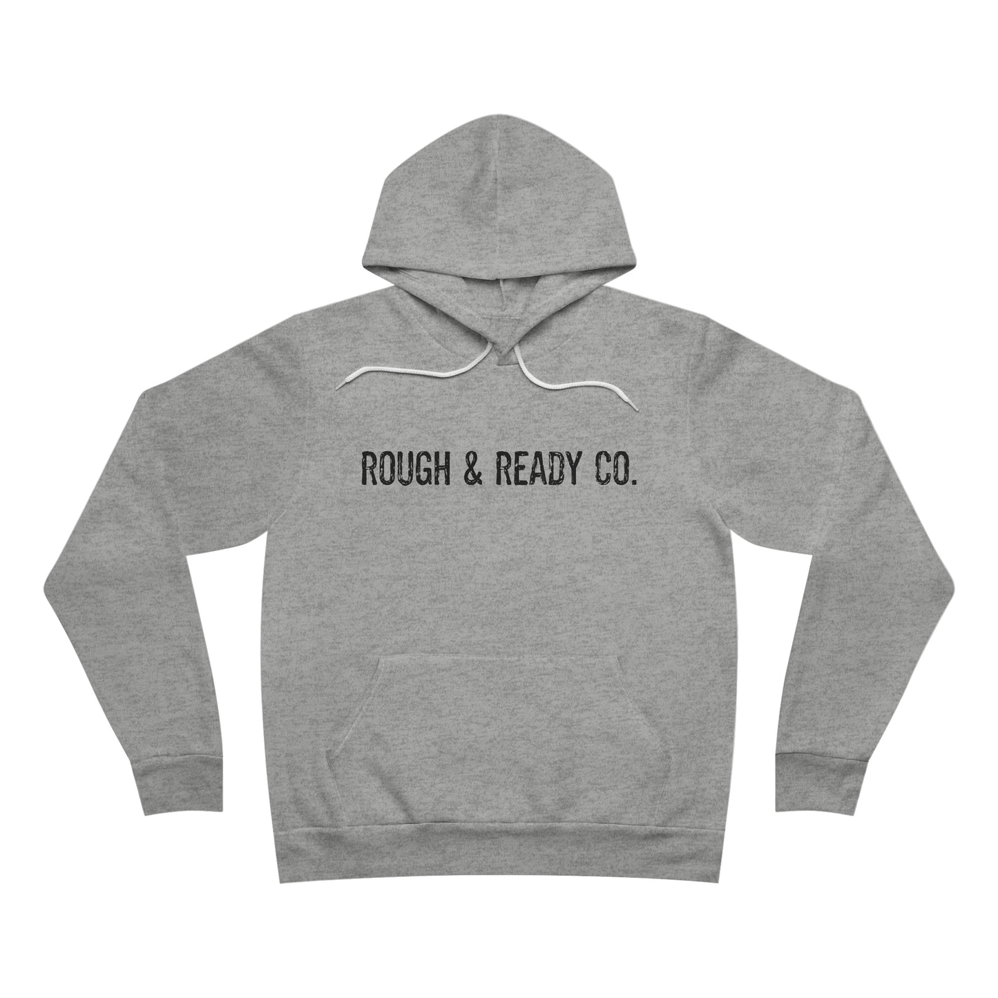 The "Mori" Rough and Ready Co. -Sponge Fleece Pullover Hoodie