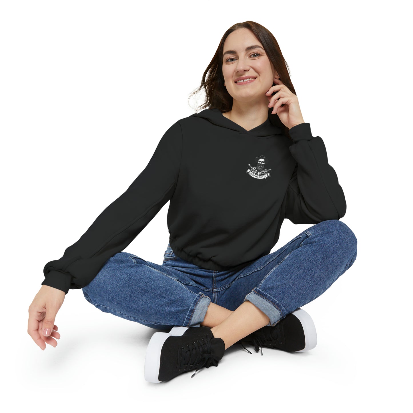 The "Nectary" Rough and Ready Co. Women's Cinched Bottom Hoodie