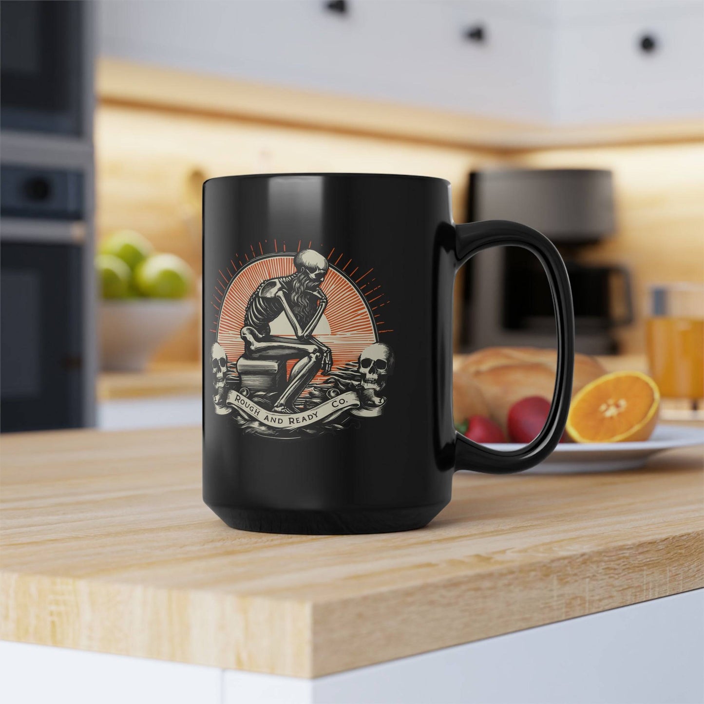 The “Thinker” Rough and Ready Co. 15oz Mug