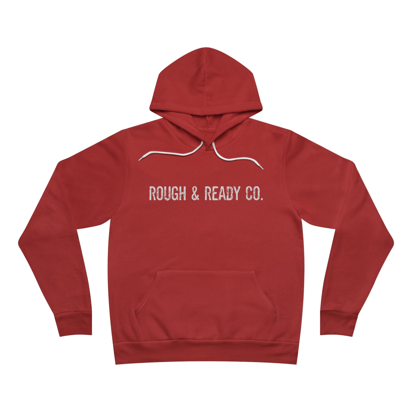 The "W.O.G.O." Rough and Ready Co. -Sponge Fleece Pullover Hoodie