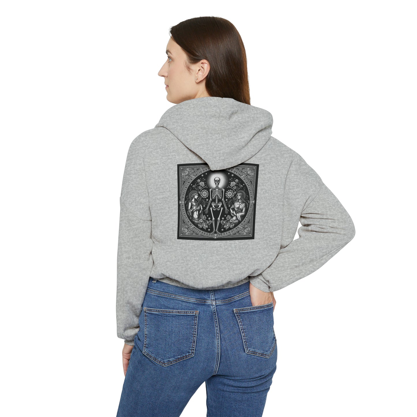 The "W.O.G.O. - Ascension" Rough and Ready Co. Women's Cinched Bottom Hoodie