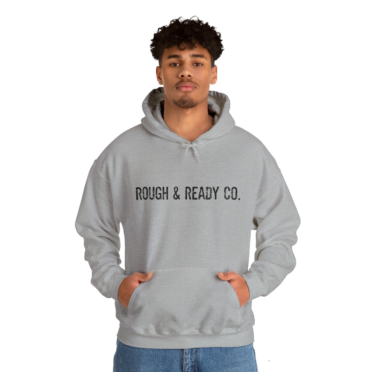 The Rough and Ready Co. Heavy Hooded Sweatshirt