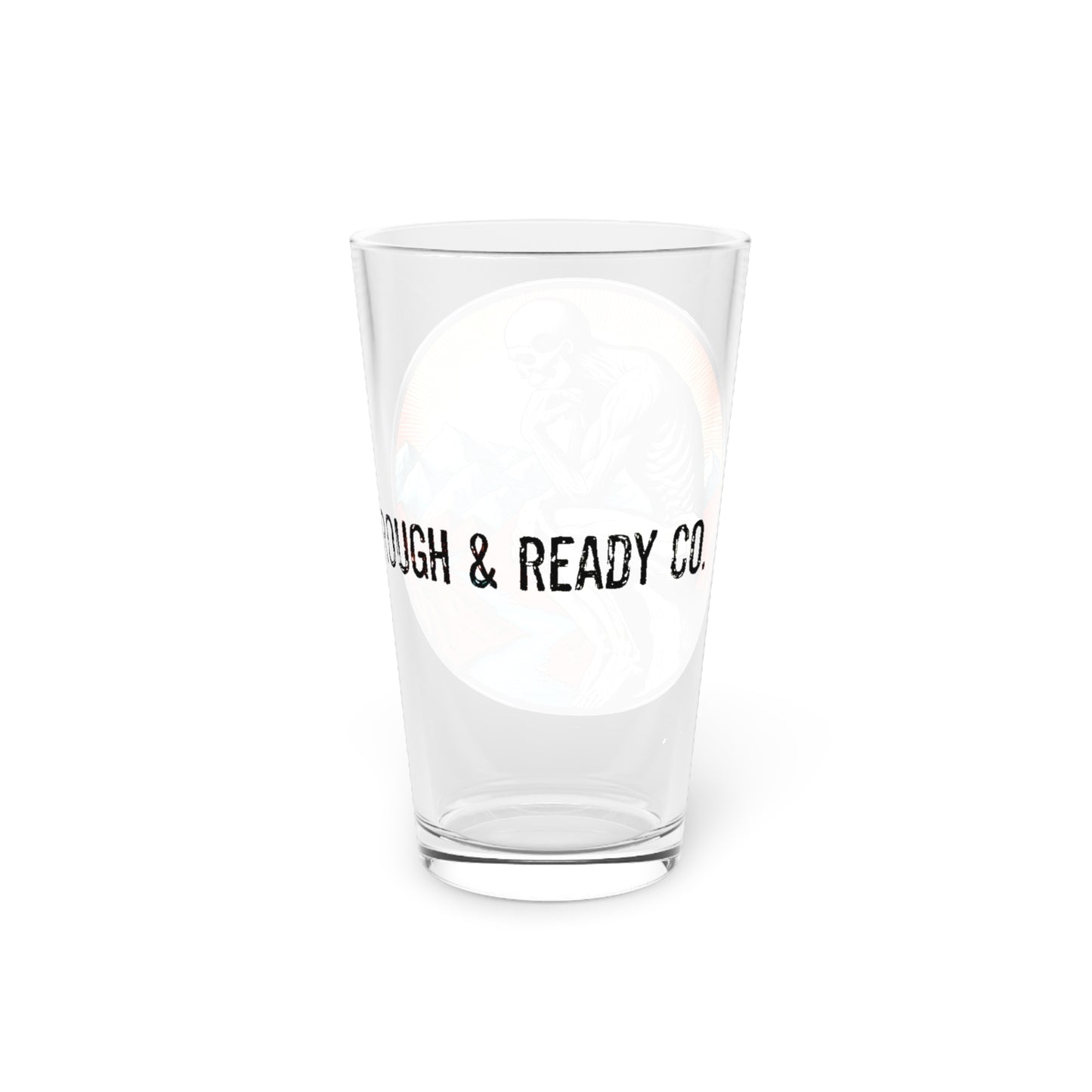 The "Quest" Rough and Ready Co. 16oz Pint Glass