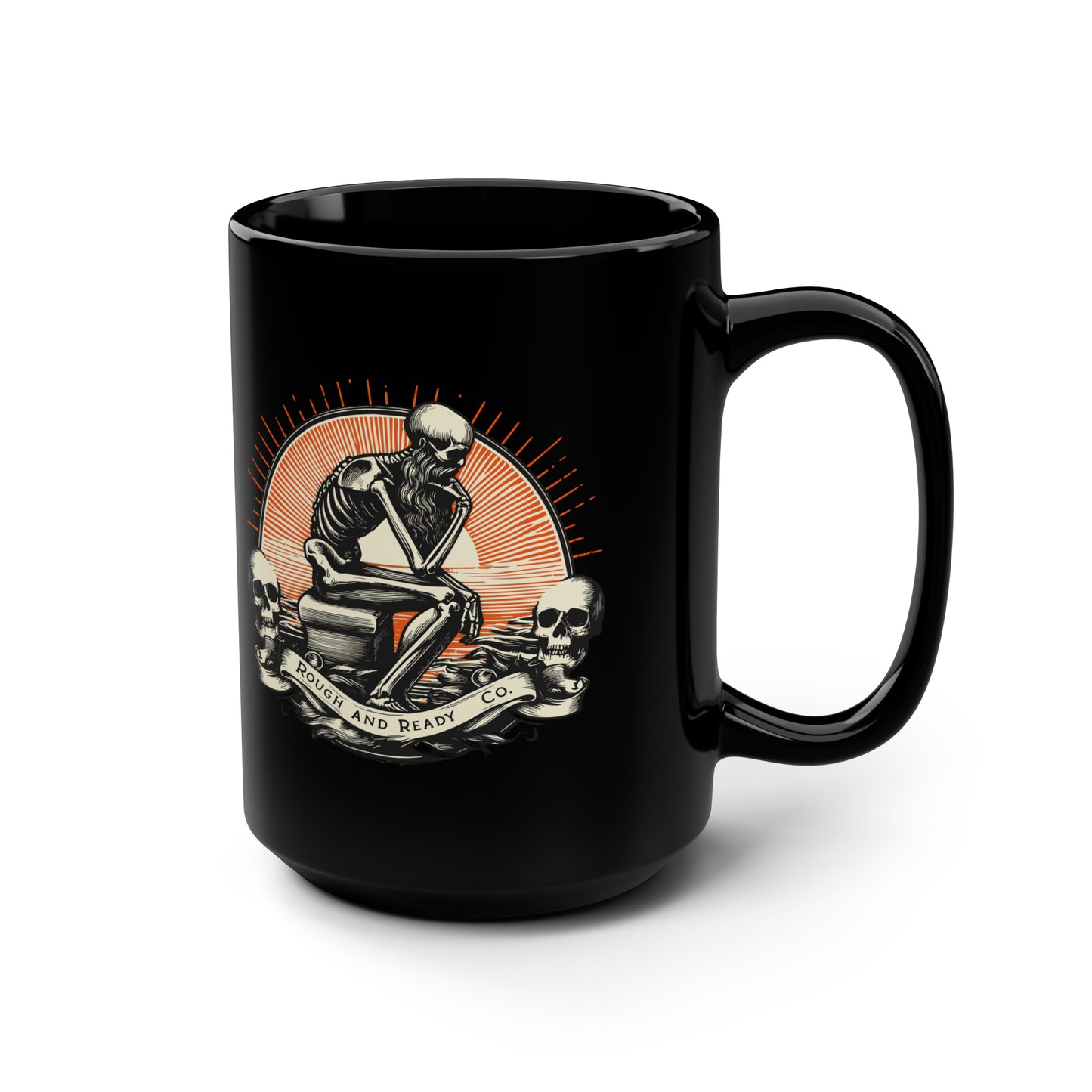 The "Thinker” Rough and Ready Co. 15oz Mug