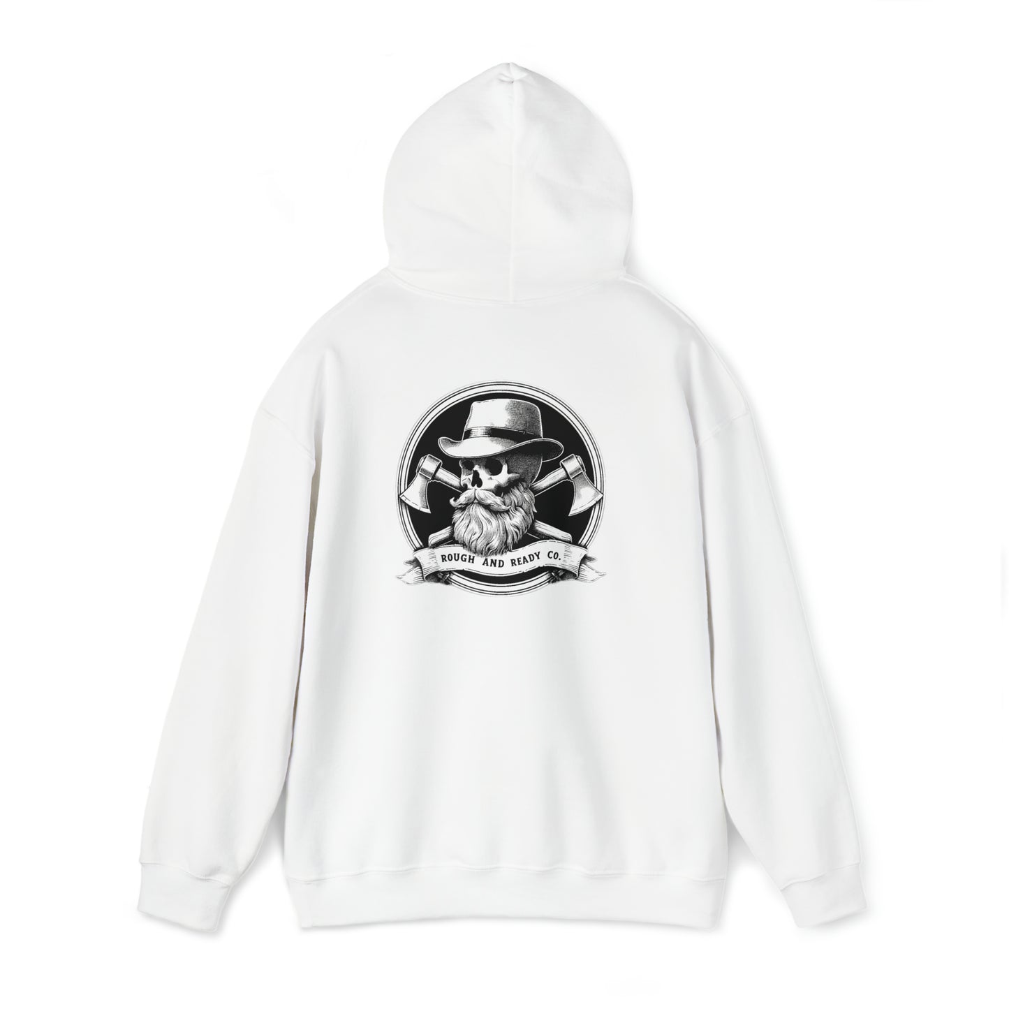 The "Fedora" Rough and Ready Co. Heavy Hooded Sweatshirt