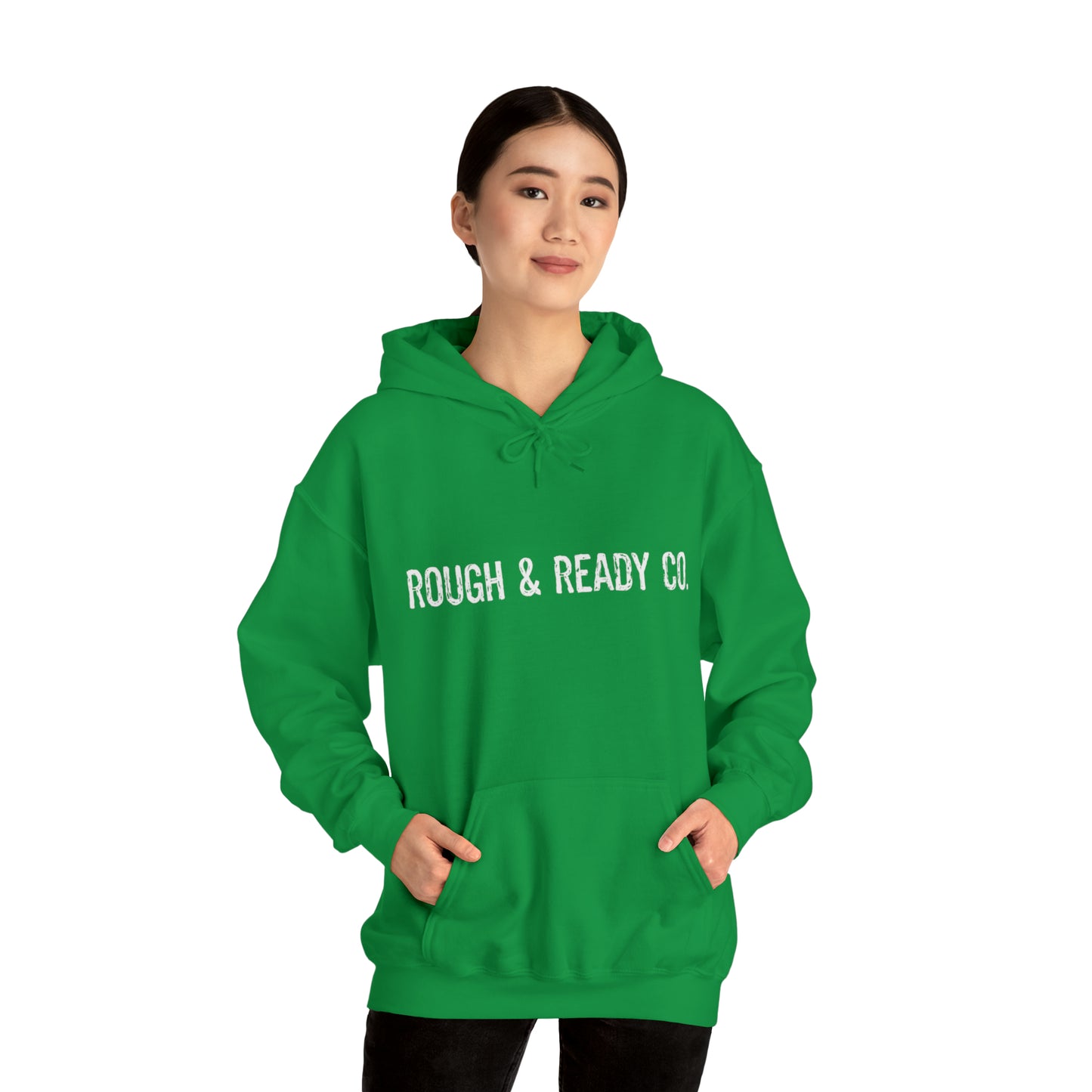 The Rough and Ready Co. Heavy Hooded Sweatshirt