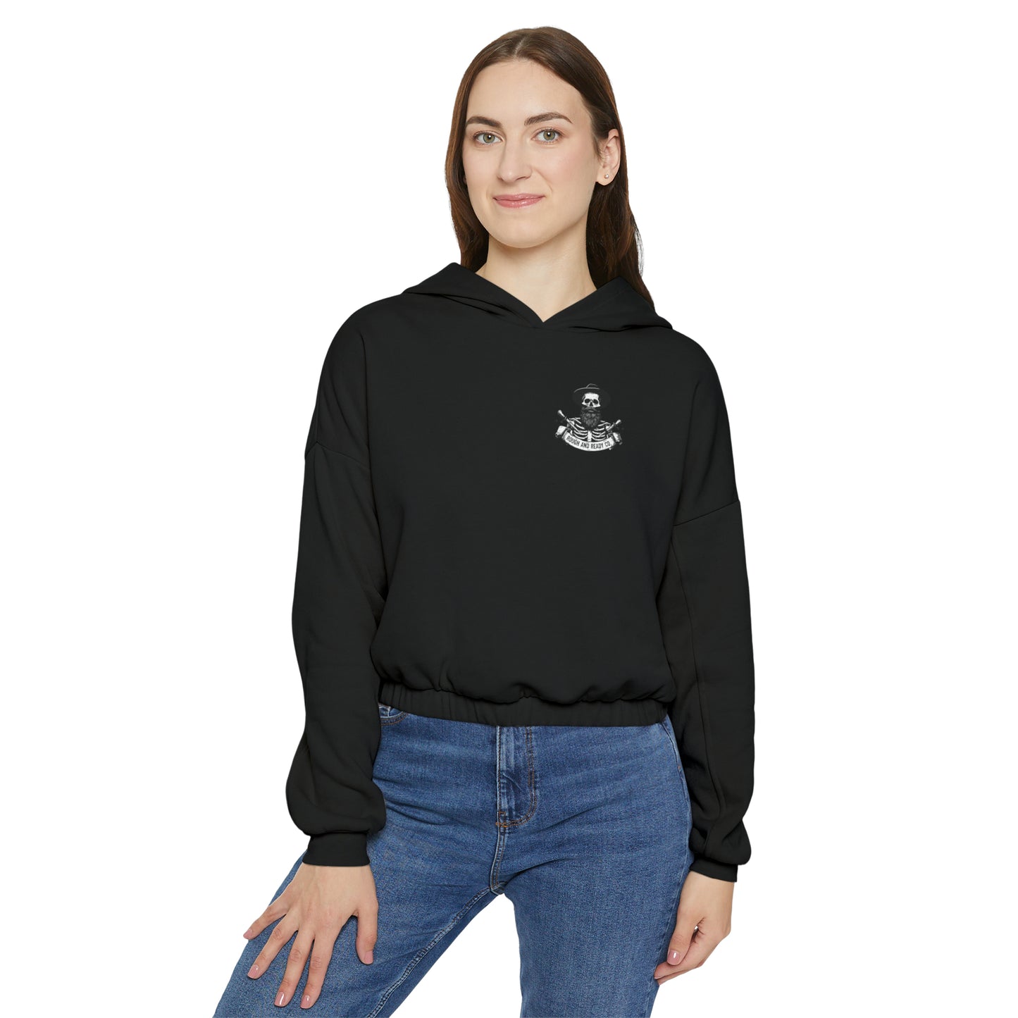 The "Nectary" Rough and Ready Co. Women's Cinched Bottom Hoodie