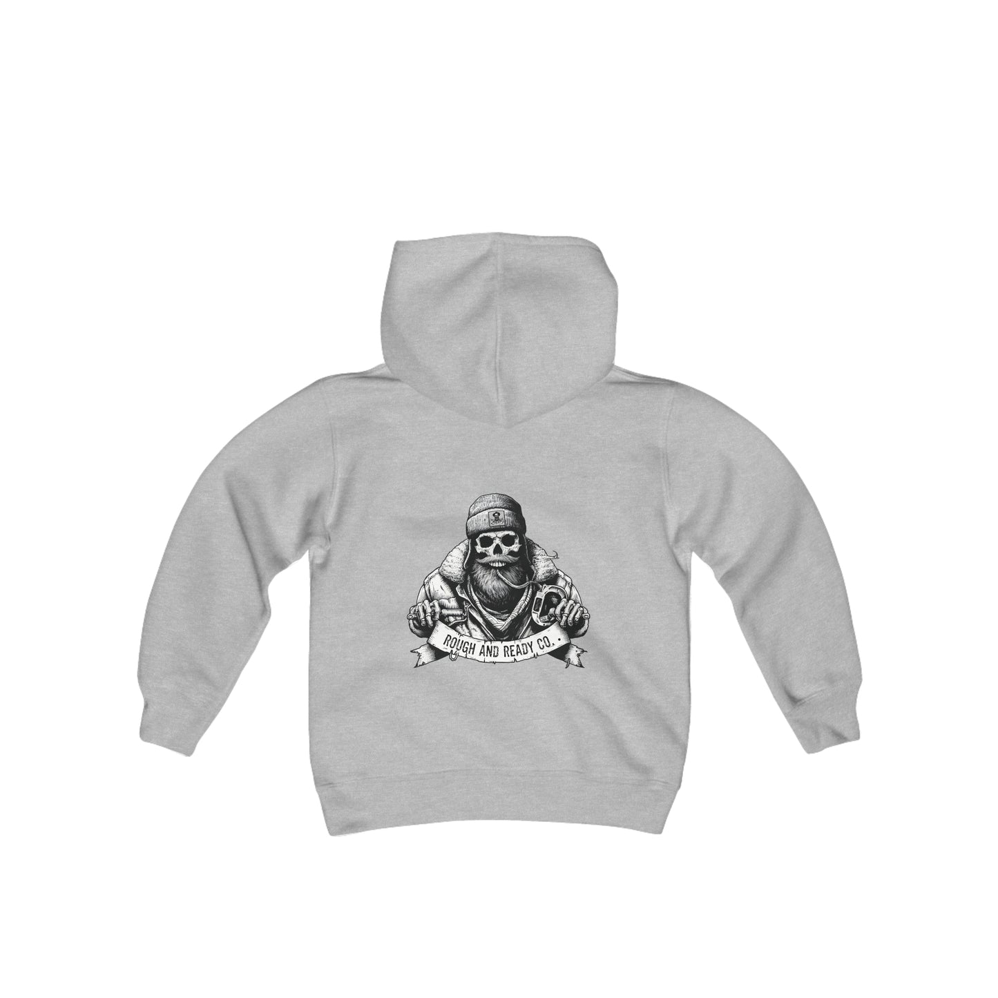 The "Bandit" Rough and Ready Co. Youth Heavy Hooded Sweatshirt