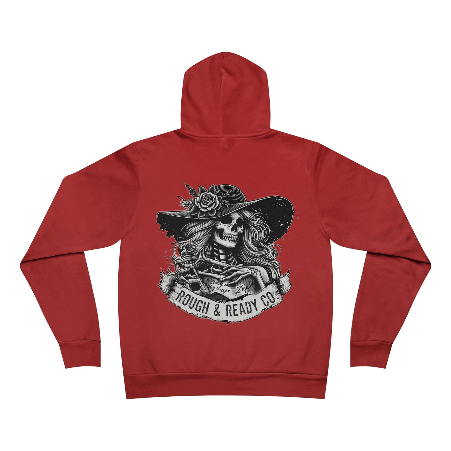 The "W.O.G.O." Rough and Ready Co. -Sponge Fleece Pullover Hoodie