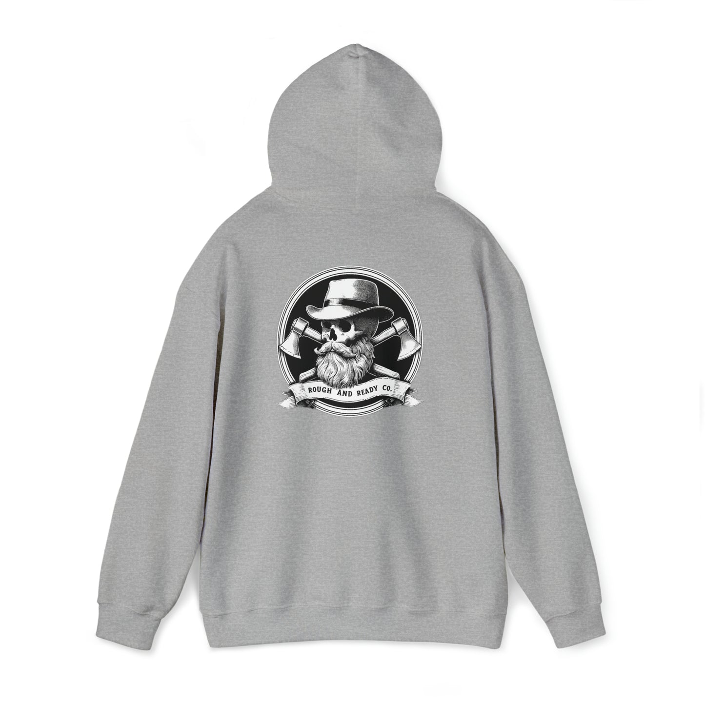 The "Fedora" Rough and Ready Co. Heavy Hooded Sweatshirt