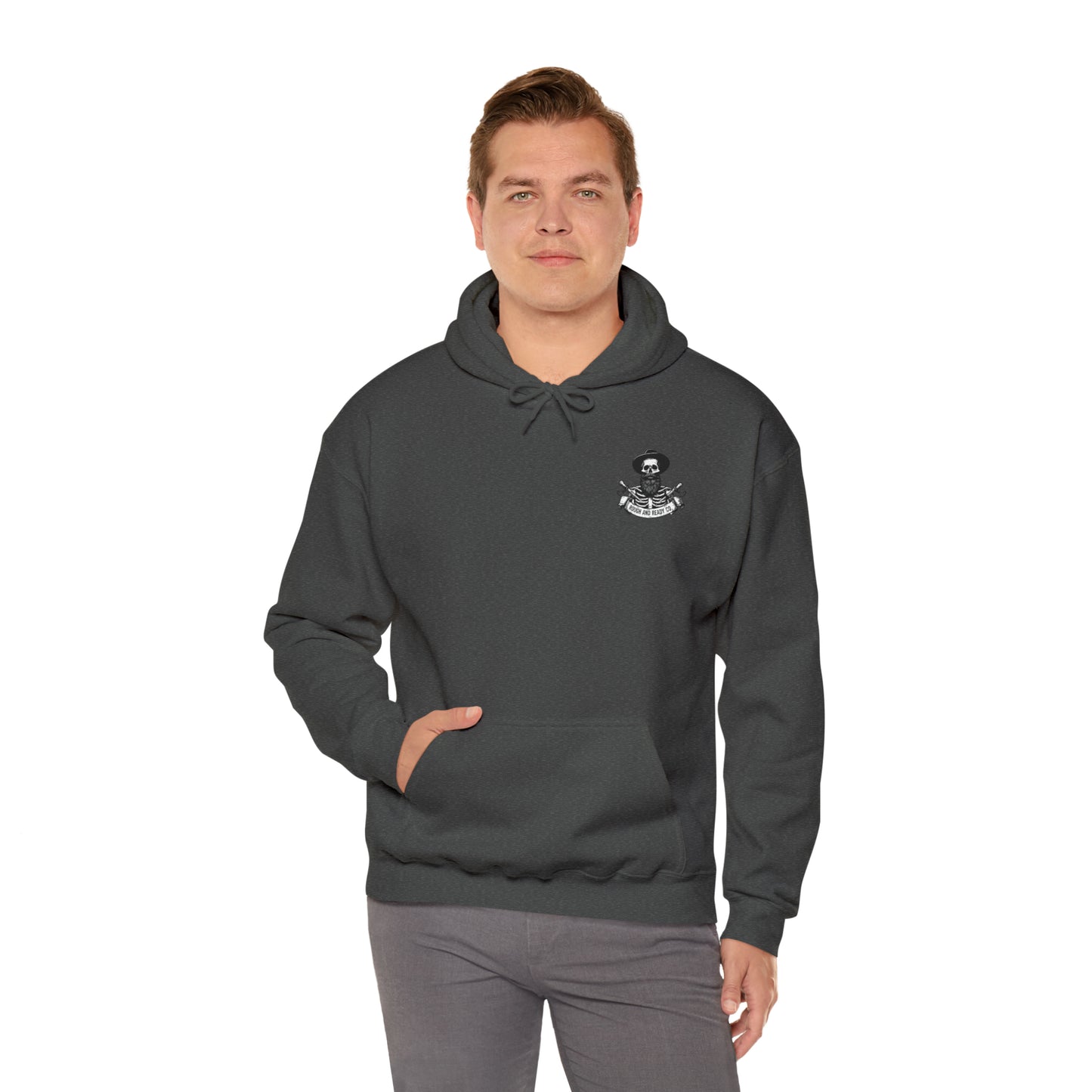 The "Thinker" Rough and Ready Co. Heavy Hooded Sweatshirt