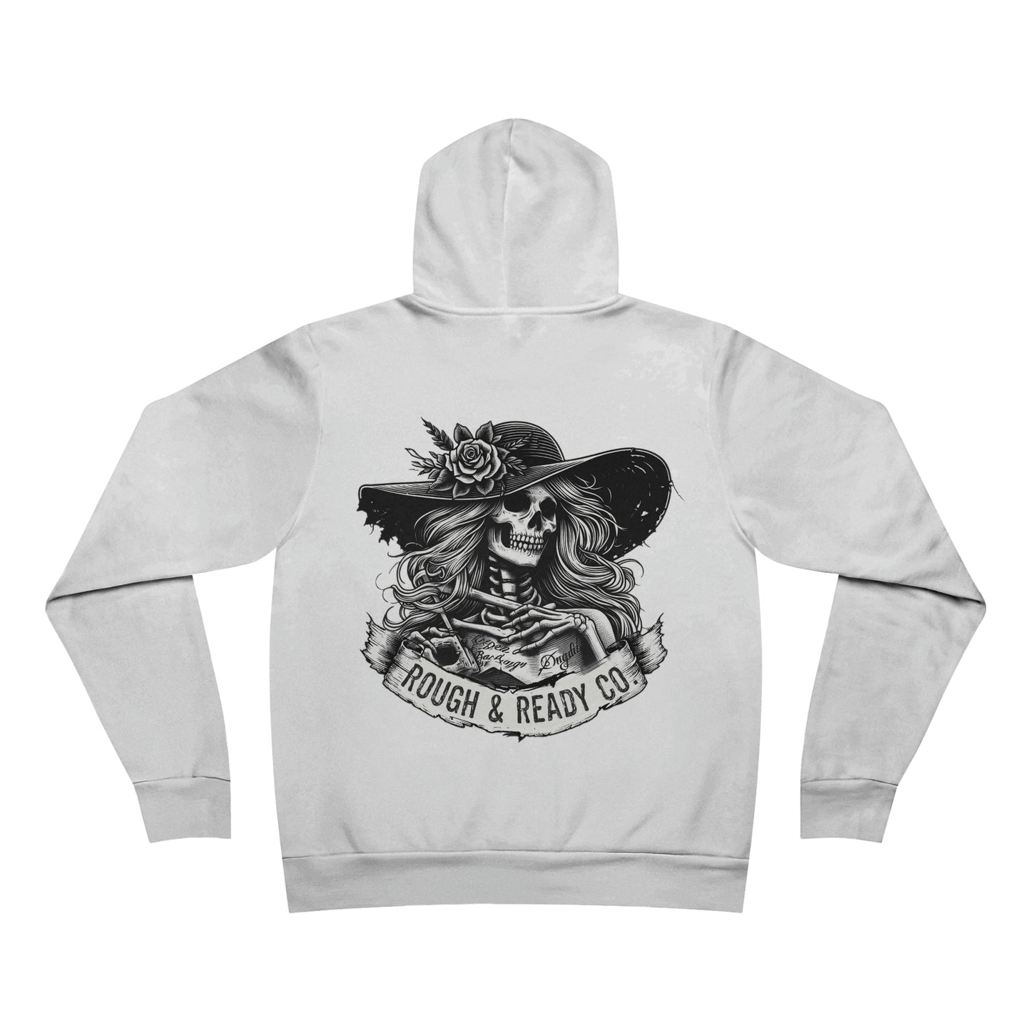 The "W.O.G.O." Rough and Ready Co. -Sponge Fleece Pullover Hoodie