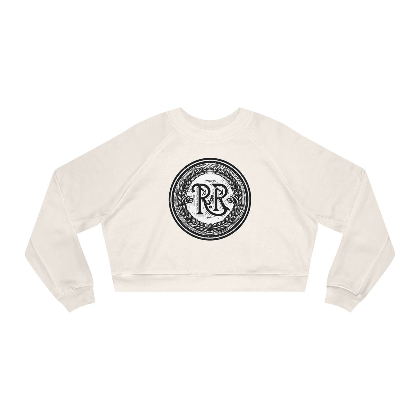 The "Beauty-Bone" Rough and Ready Co. - Women's Cropped Fleece Pullover