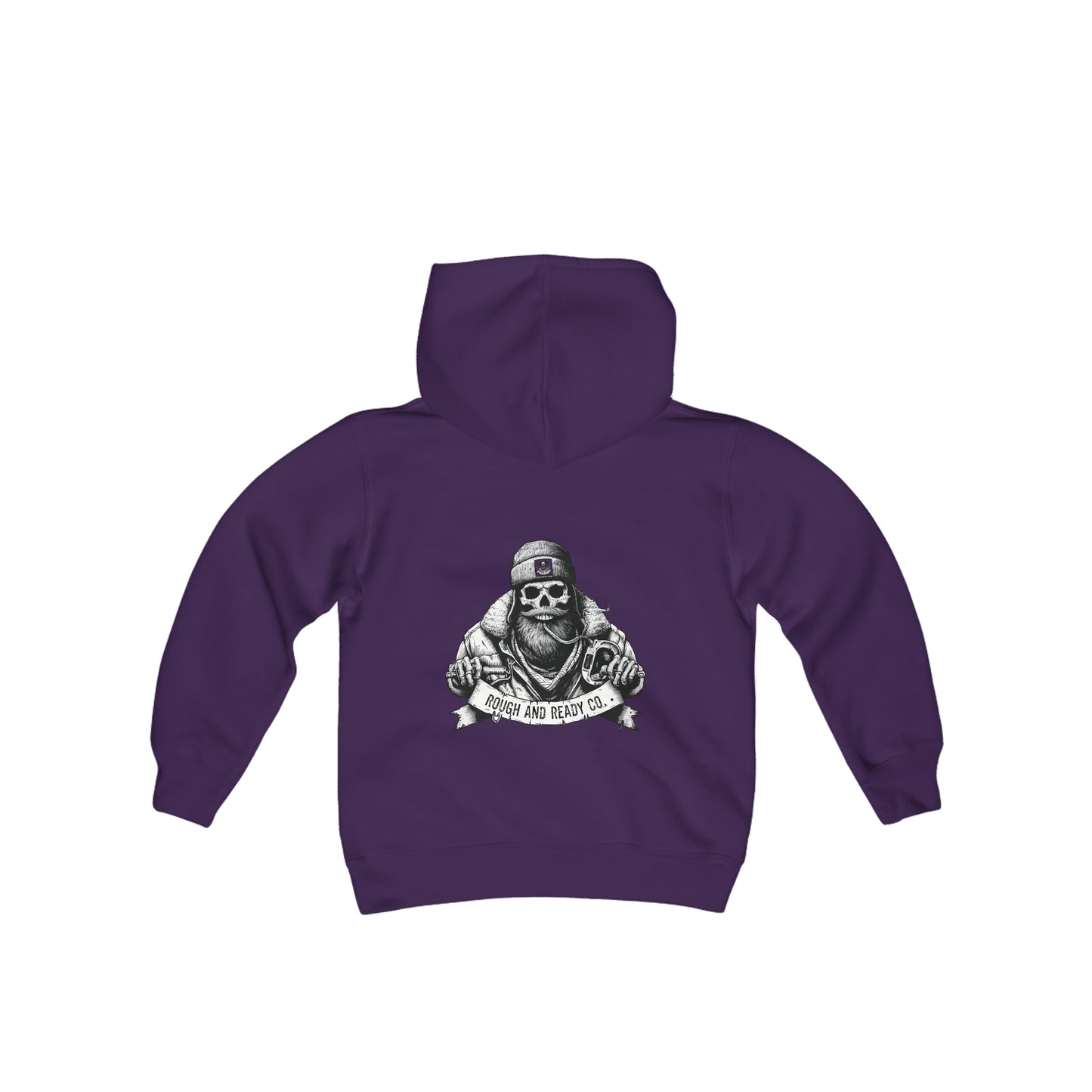 The "Bandit" Rough and Ready Co. Youth Heavy Hooded Sweatshirt