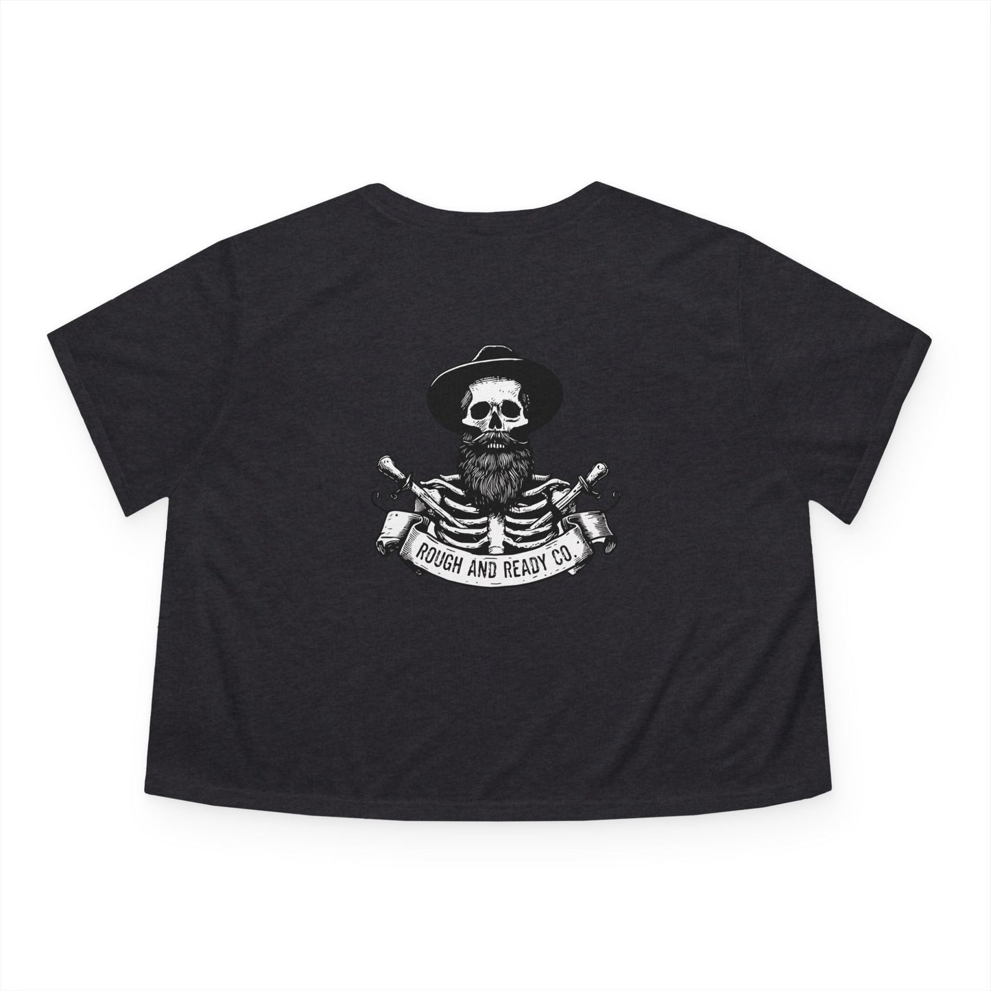 The "Rough and Ready Co." - Women's Flowy Cropped Tee