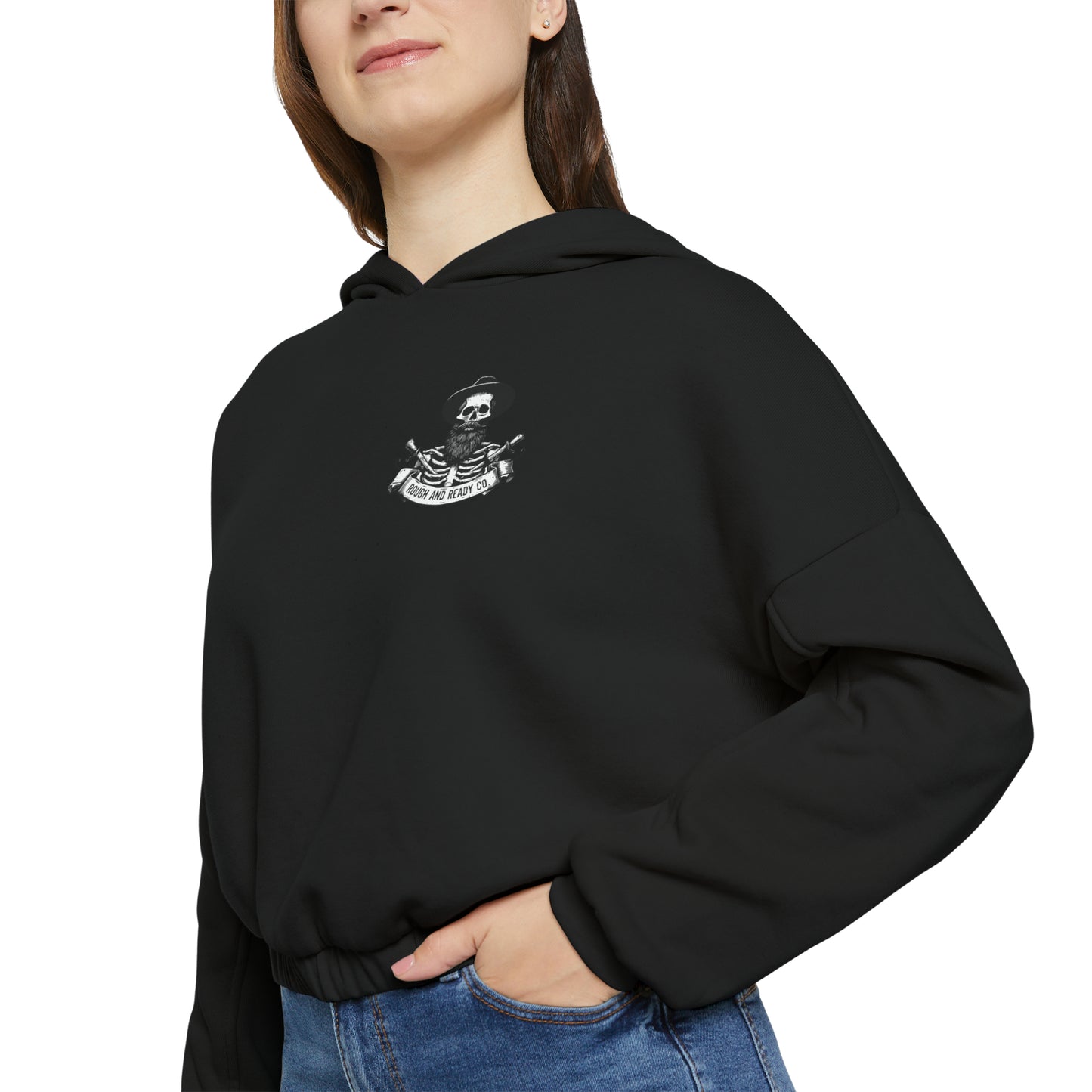 The "Nectary" Rough and Ready Co. Women's Cinched Bottom Hoodie