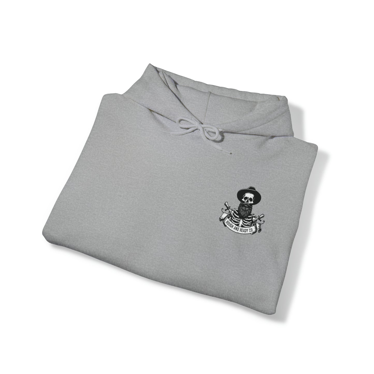 The "Fedora" Rough and Ready Co. Heavy Hooded Sweatshirt