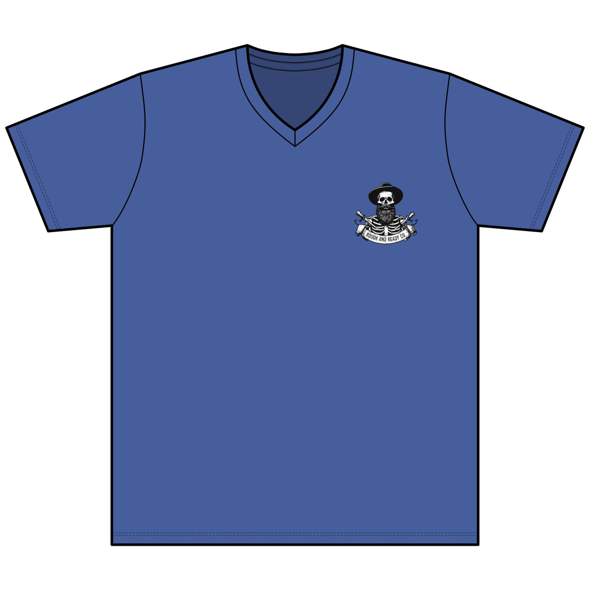 The "Rough and Ready Co."  V-Neck Tee