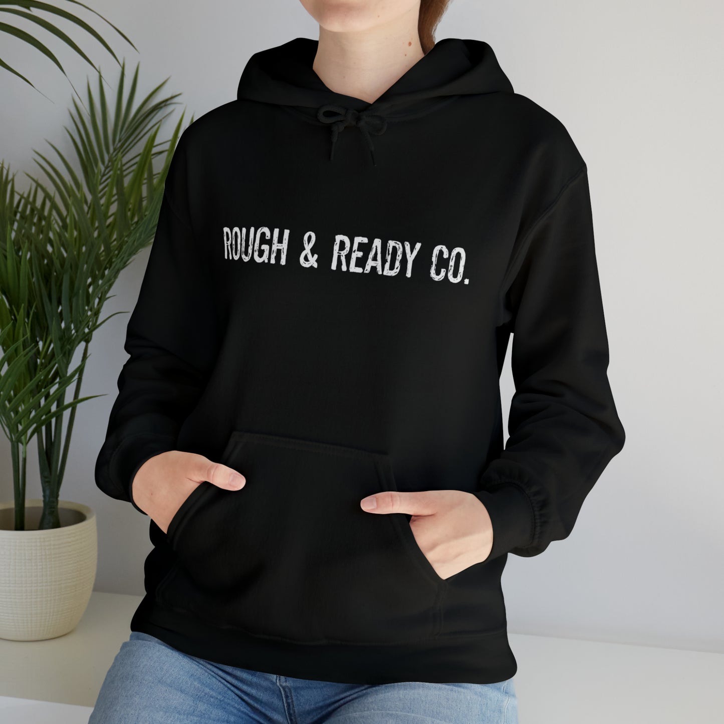 The Rough and Ready Co. Heavy Hooded Sweatshirt