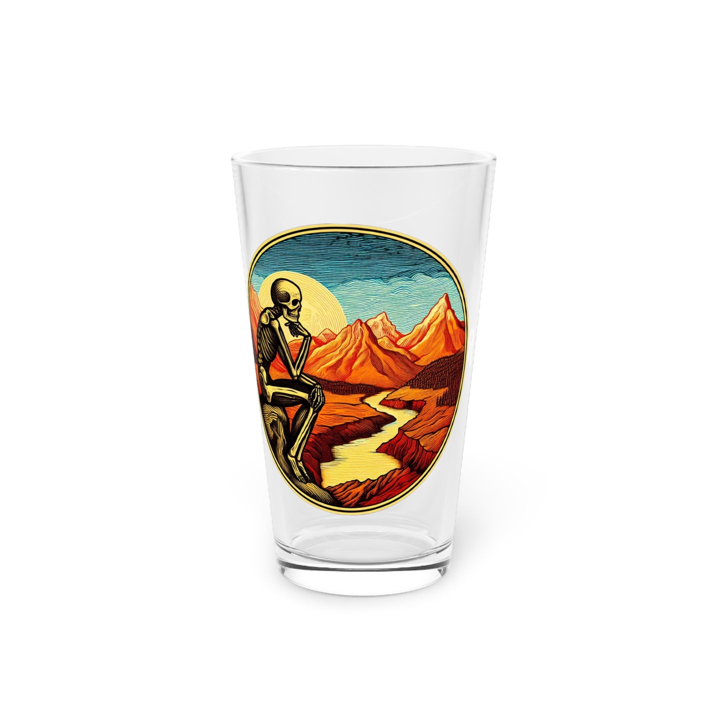 The "Canyon" Rough and Ready Co. 16oz Pint Glass