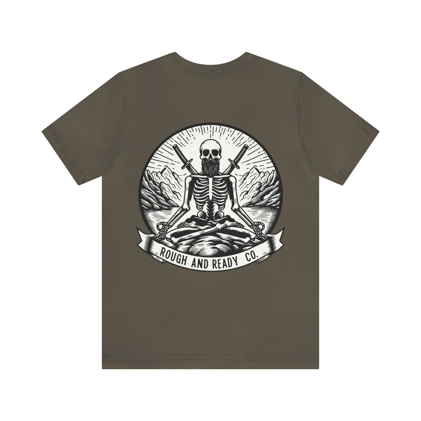 The "Meditating Samurai" - Rough and Ready Co. Short Sleeve Tee