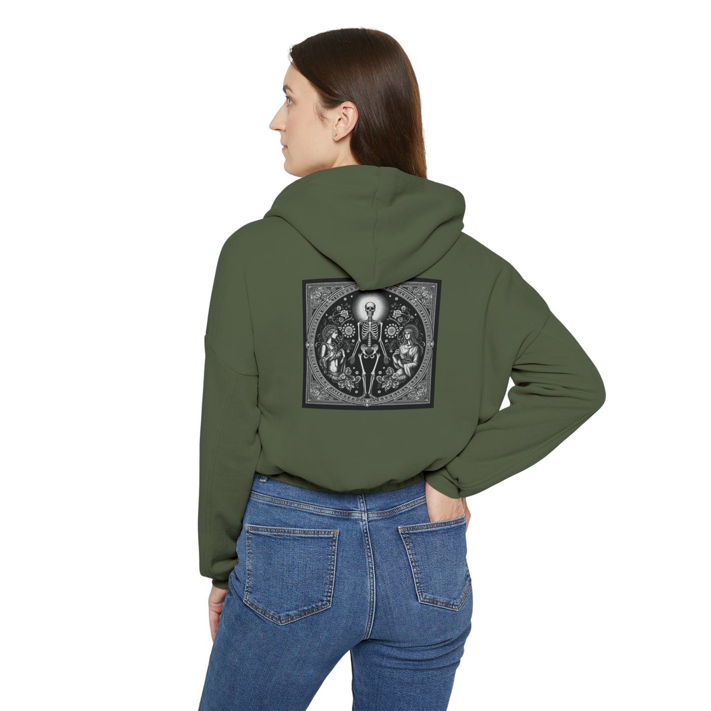 The "W.O.G.O. - Ascension" Rough and Ready Co. Women's Cinched Bottom Hoodie