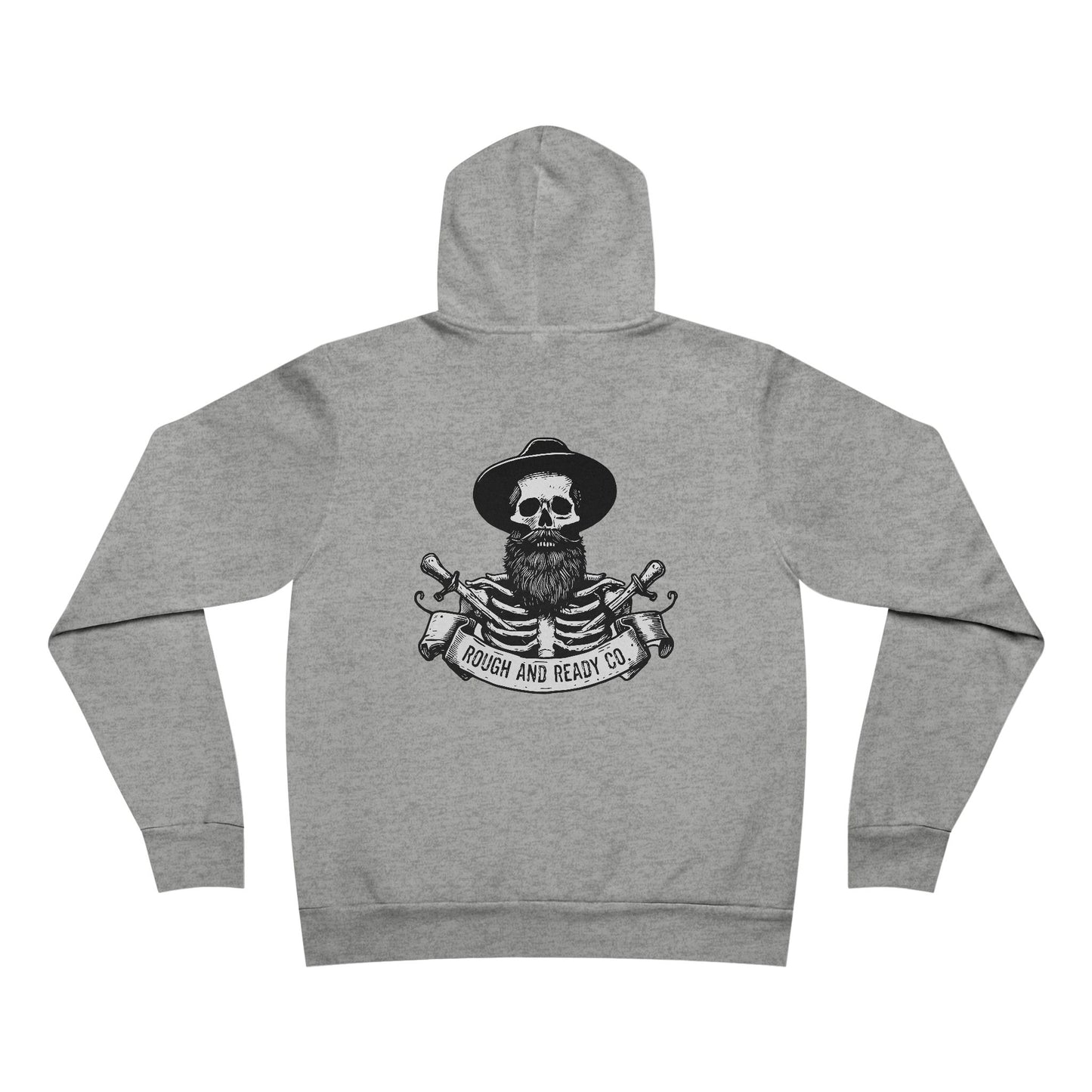 The "Rough and Ready Co." Fleece Pullover Hoodie