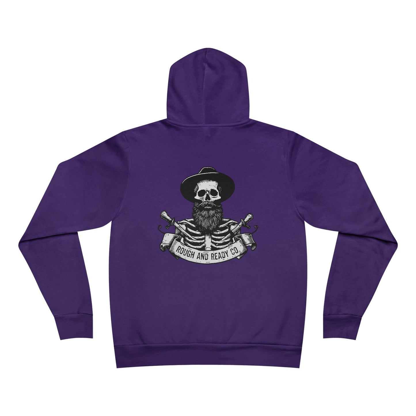 The "Rough and Ready Co." Fleece Pullover Hoodie