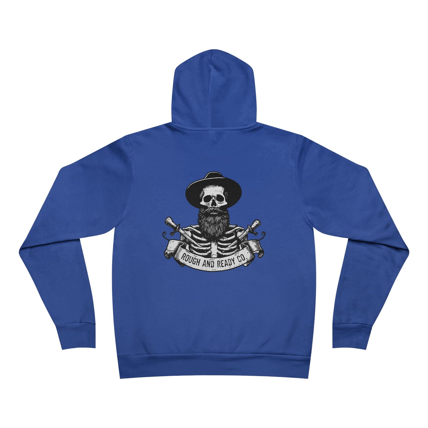 The "Rough and Ready Co." Fleece Pullover Hoodie