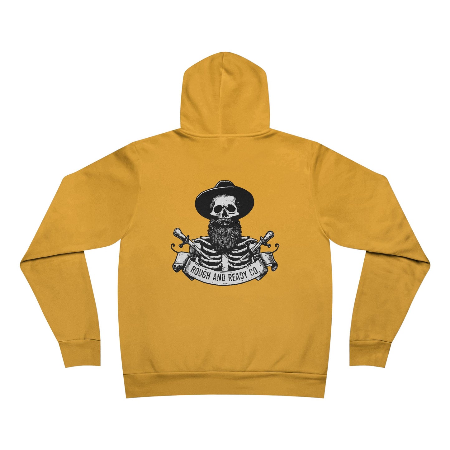 The "Rough and Ready Co." Fleece Pullover Hoodie