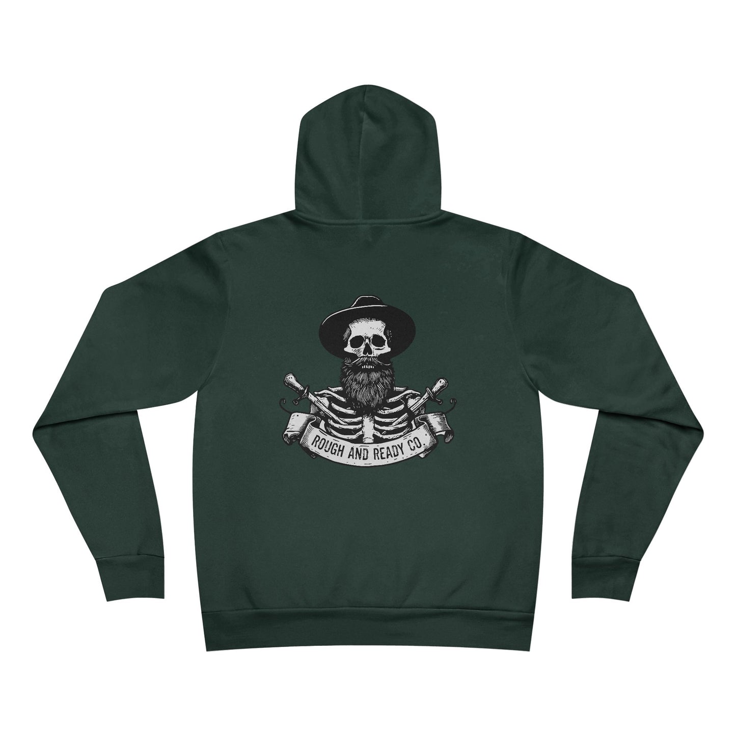 The "Rough and Ready Co." Fleece Pullover Hoodie