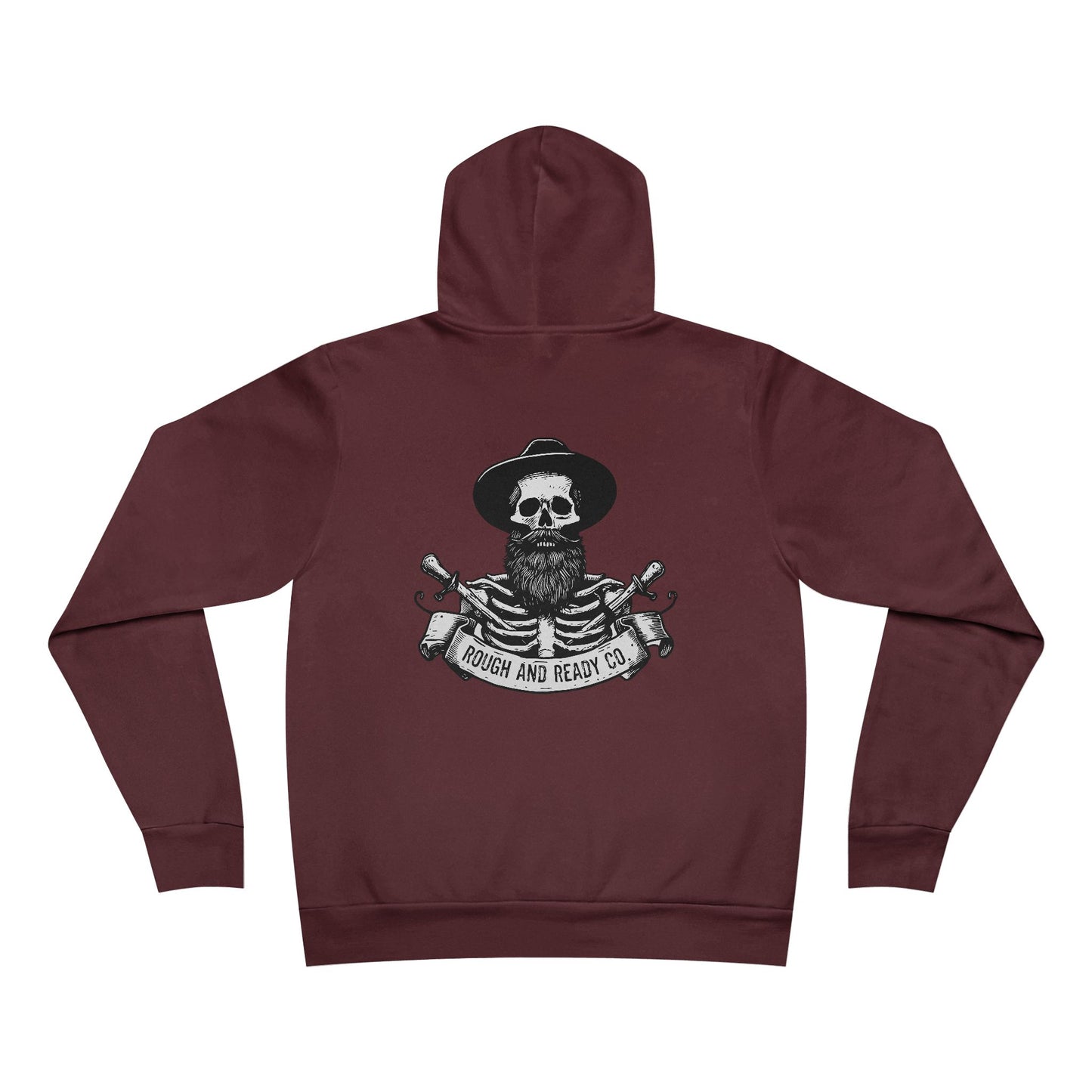 The "Rough and Ready Co." Fleece Pullover Hoodie
