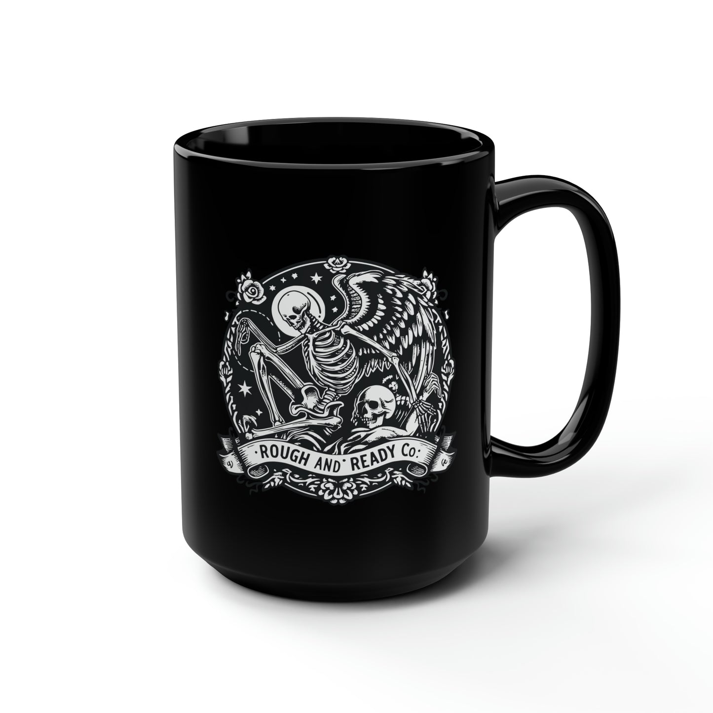 The "Skele-Angel” Rough and Ready Co. 15oz Mug