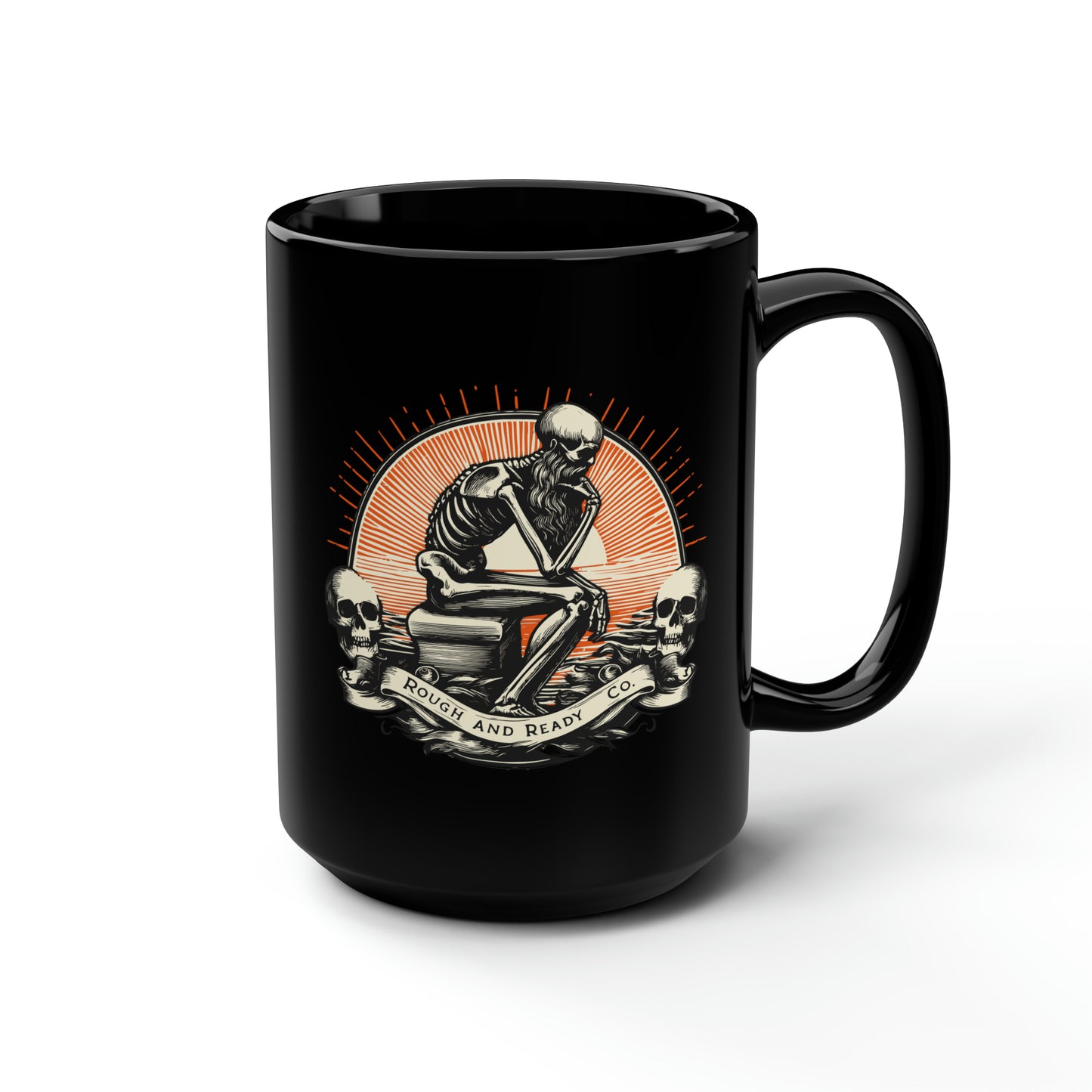 The "Thinker” Rough and Ready Co. 15oz Mug