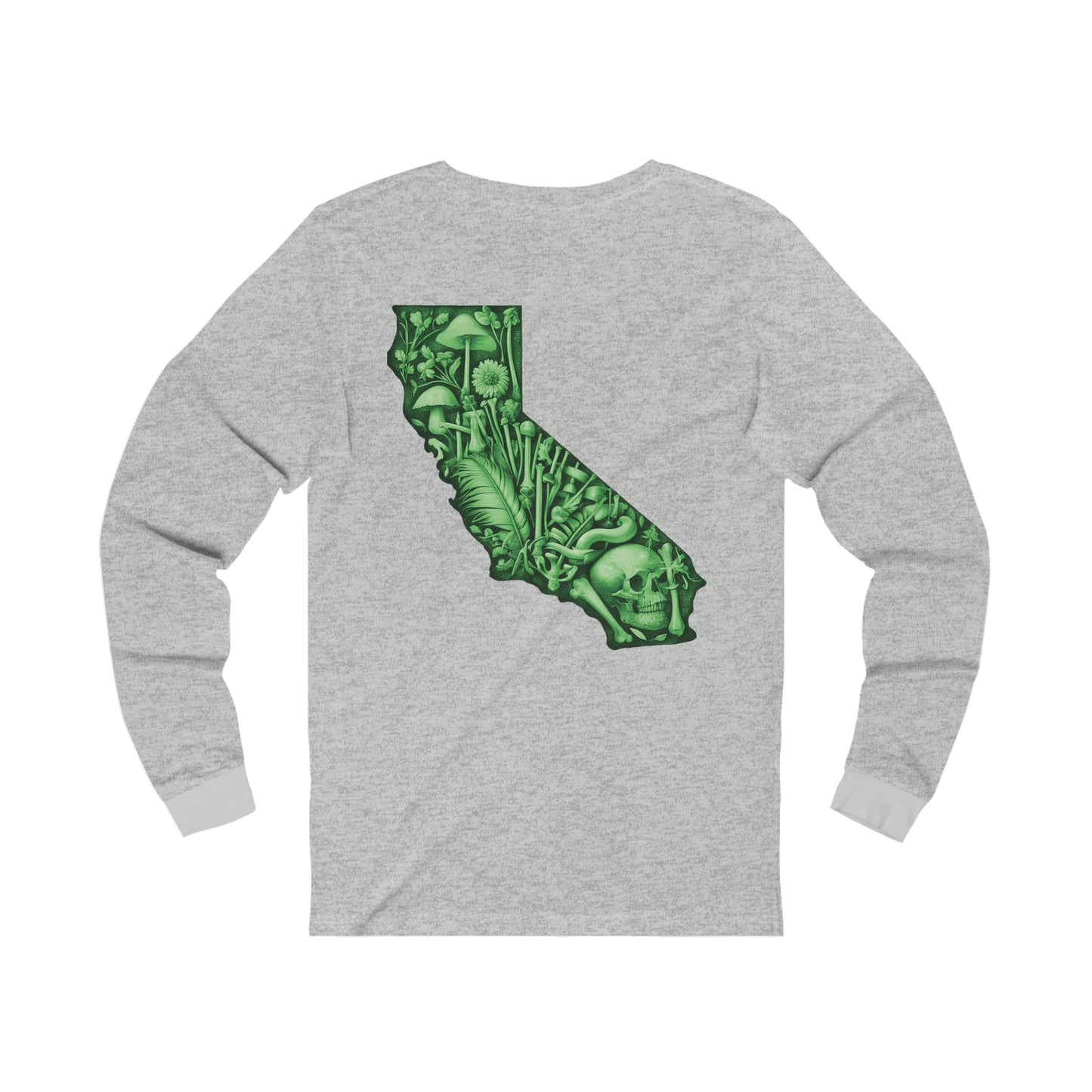 The "Cali-Fortune" Rough and Ready Co. Jersey Long Sleeve Tee