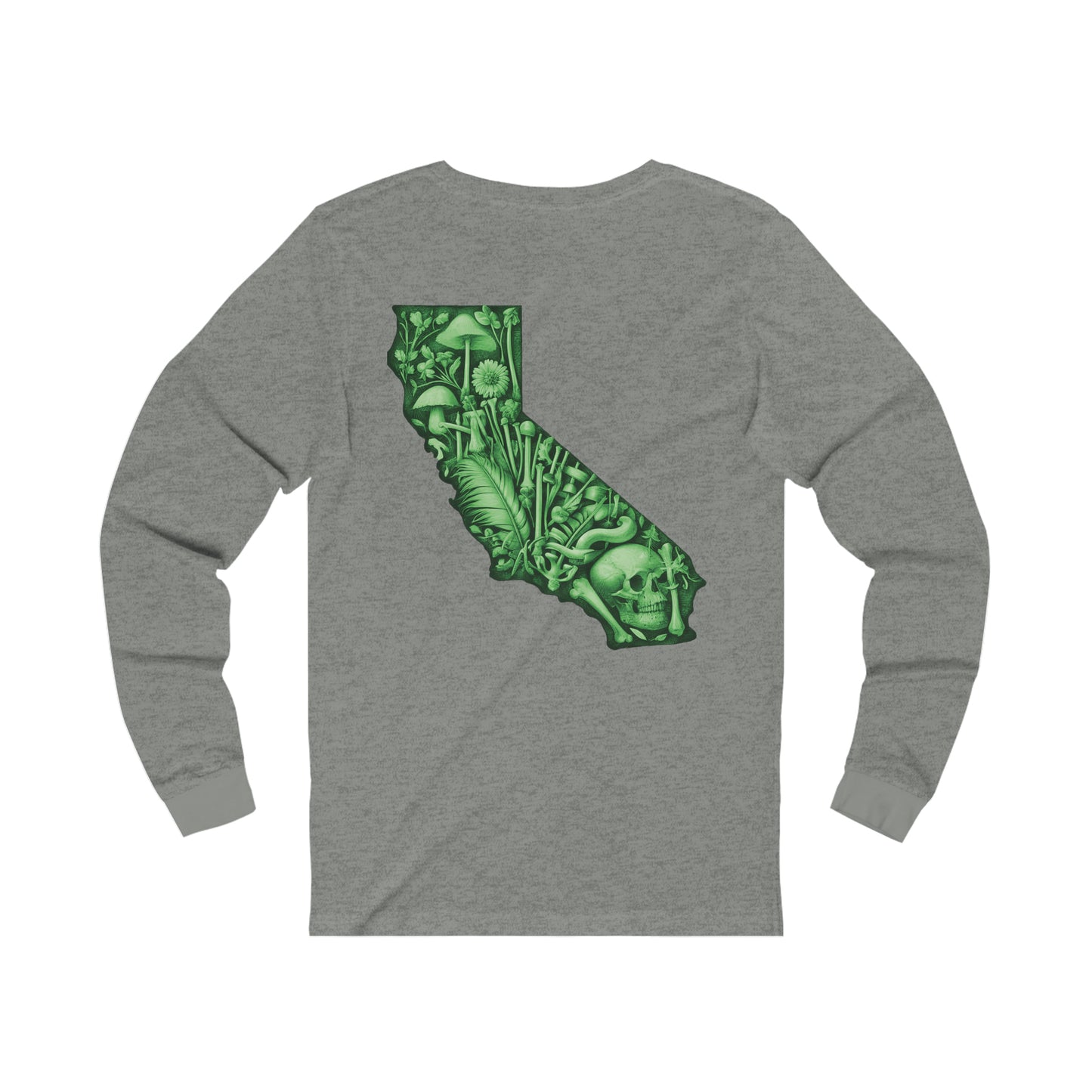 The "Cali-Fortune" Rough and Ready Co. Jersey Long Sleeve Tee