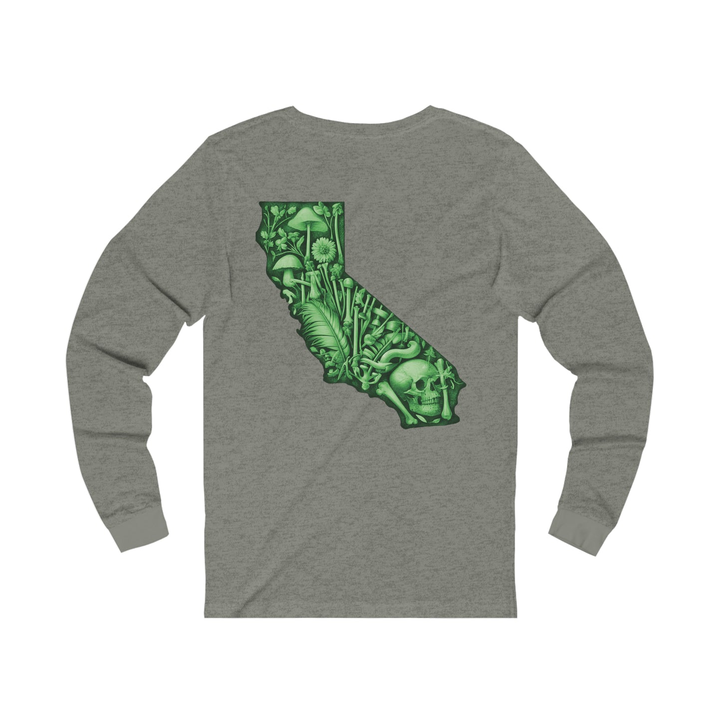 The "Cali-Fortune" Rough and Ready Co. Jersey Long Sleeve Tee