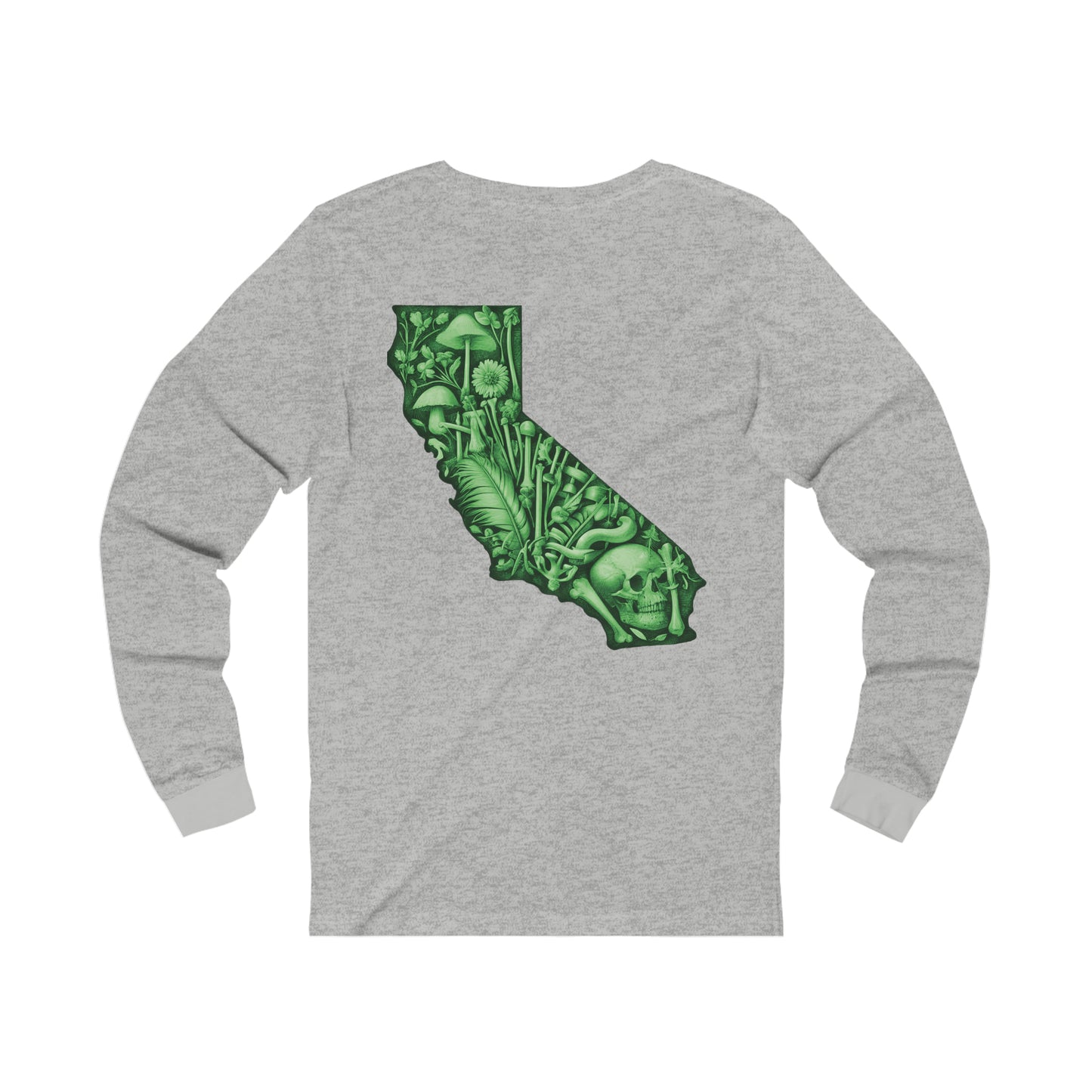 The "Cali-Fortune" Rough and Ready Co. Jersey Long Sleeve Tee