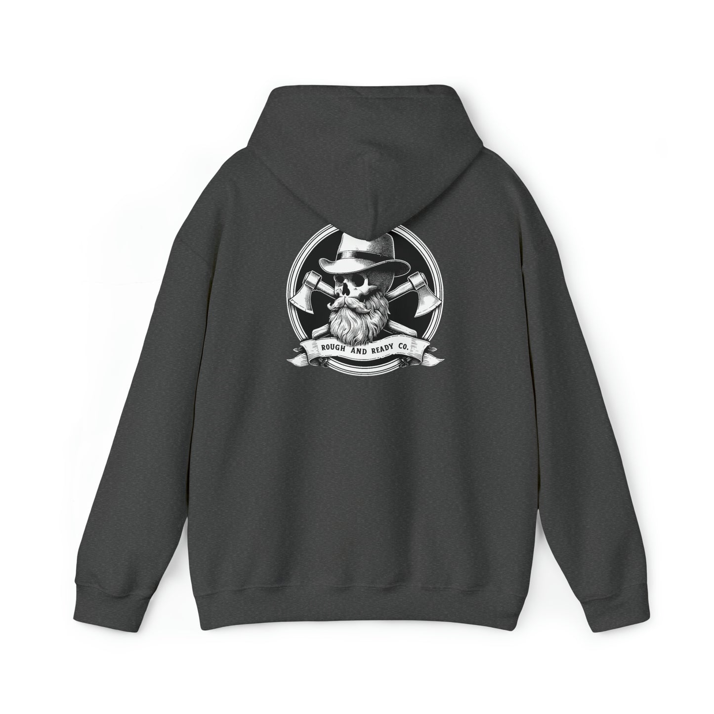 The "Fedora" Rough and Ready Co. Heavy Hooded Sweatshirt