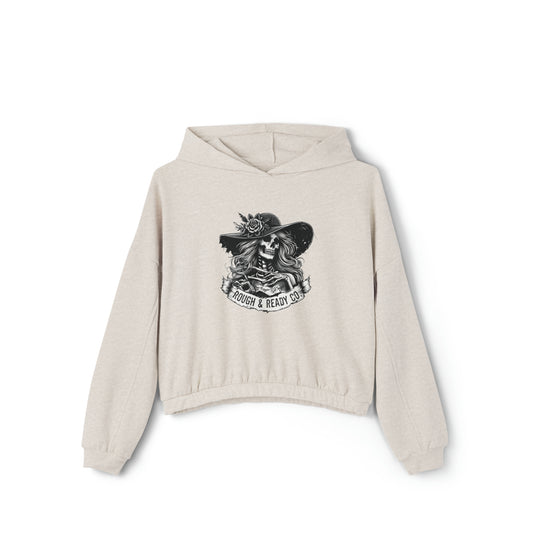 The "W.O.G.O. - Ascension" Rough and Ready Co. Women's Cinched Bottom Hoodie