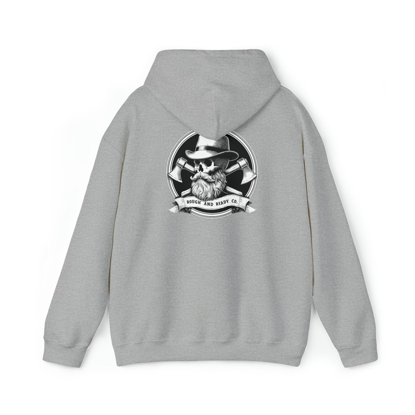 The "Fedora" Rough and Ready Co. Heavy Hooded Sweatshirt