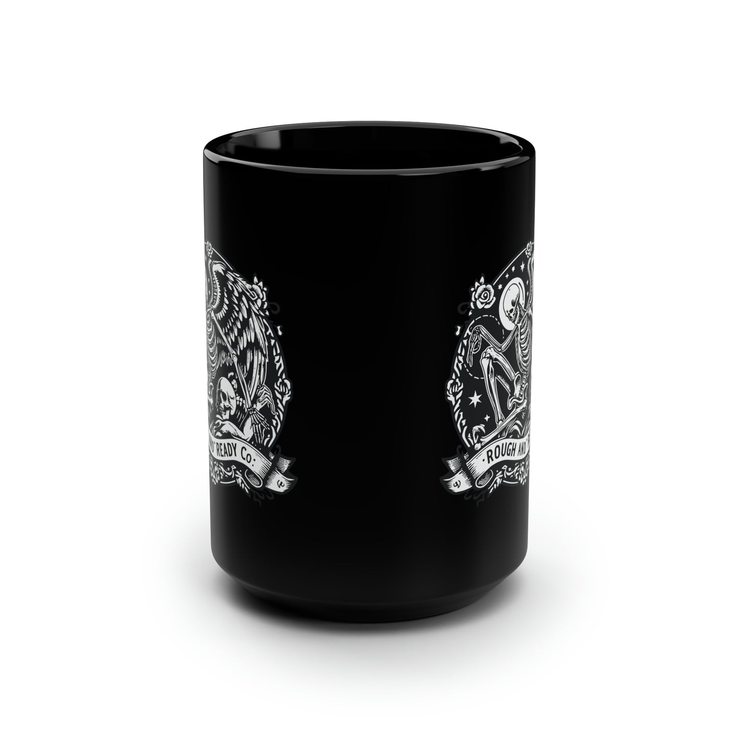 The "Skele-Angel” Rough and Ready Co. 15oz Mug